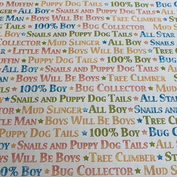 ⭐️ CREATIVE IMAGINATIONS “BOYS WILL BE BOYS” CHIPBOARD & SCRAPBOOK PAPER BUNDLE. - Picture 6 of 11